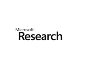 Microsoft Research black text logo